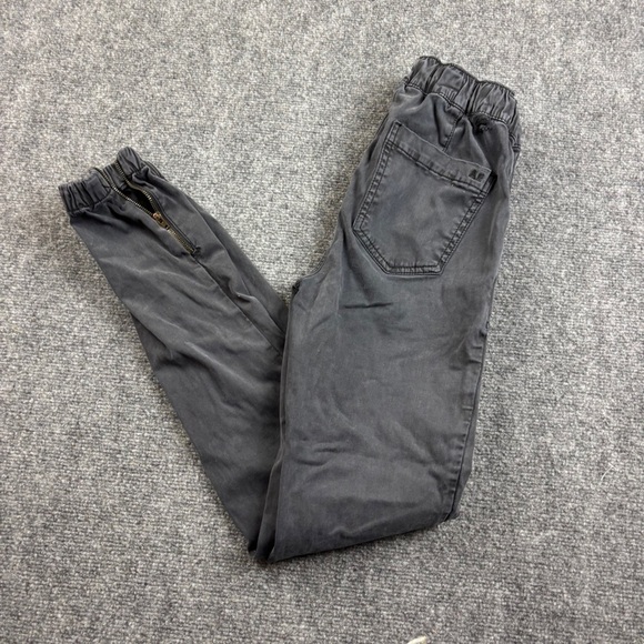 AMERICAN EAGLE Women’s Charcoal Grey Super Stretch Jogger Pants size 2 Long - Picture 1 of 9